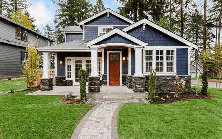 Beautiful, Newly Built Luxury Home Exterior